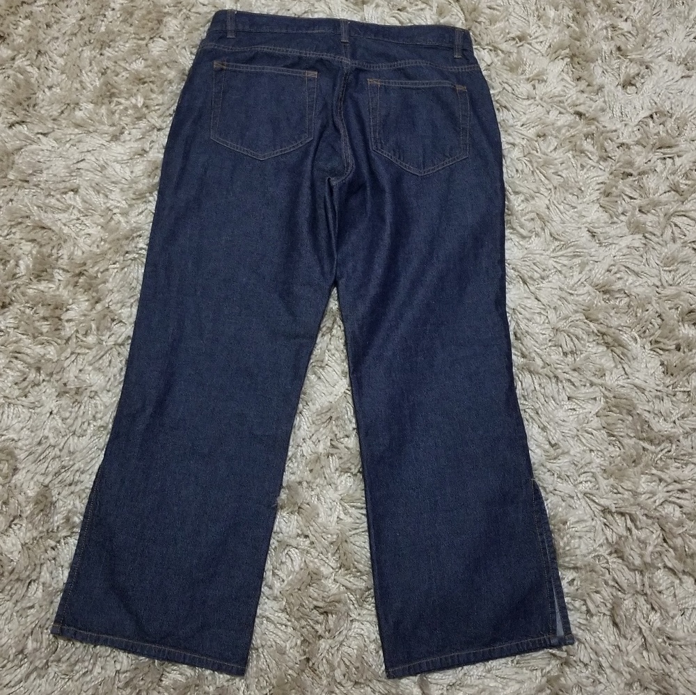 GAP Side-Slit Capri Denim Jeans - Size 12